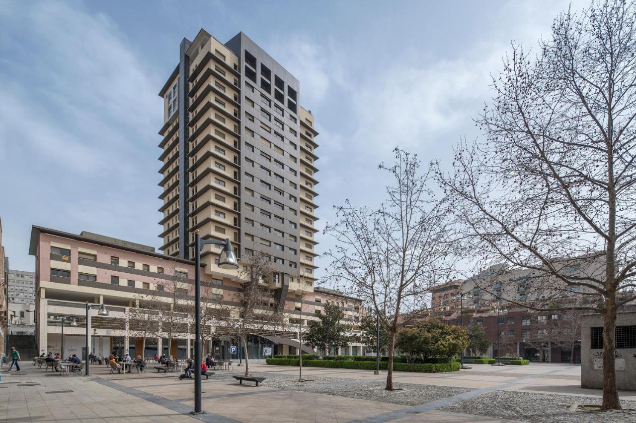 Atico Top Granada, Penthouse, 18-19Th Floor, City Centre, Views, Terrace, Free Parking Exterior foto