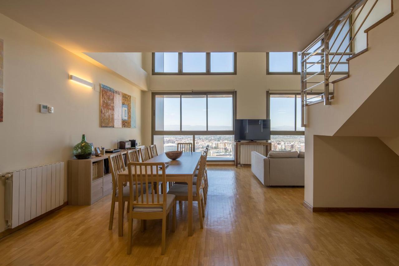 Atico Top Granada, Penthouse, 18-19Th Floor, City Centre, Views, Terrace, Free Parking Exterior foto