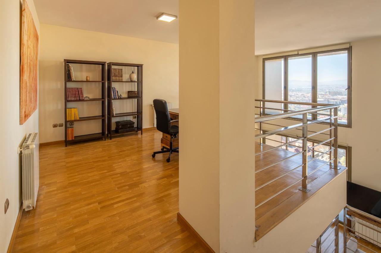 Atico Top Granada, Penthouse, 18-19Th Floor, City Centre, Views, Terrace, Free Parking Exterior foto